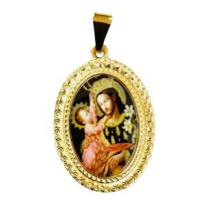 Medalla de San José 4 por 3 cm