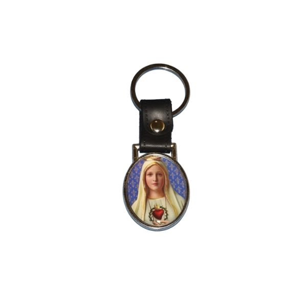 Llavero de la Virgen de Fátima