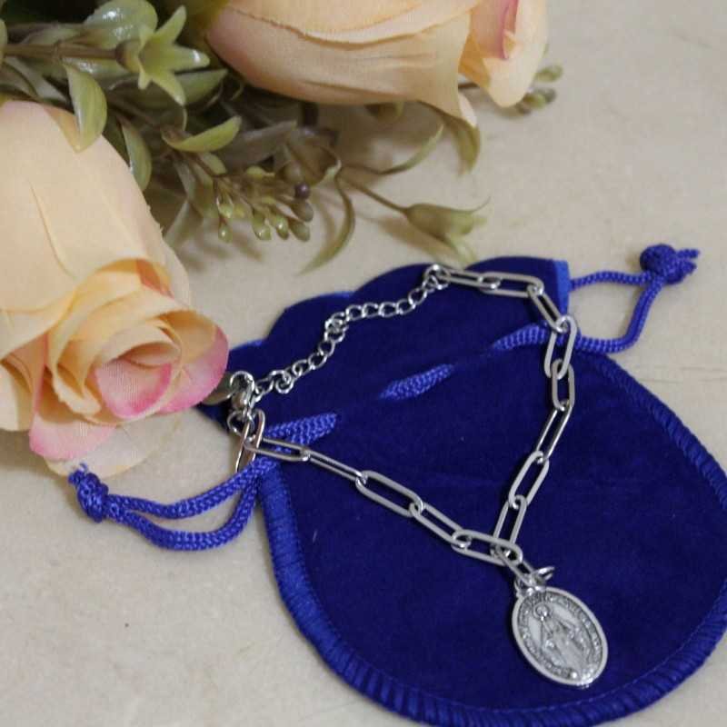 Cadena esclava con la Medalla Milagrosa