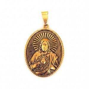 Medalla del Sagrado Corazón de Jesus 4,5cm